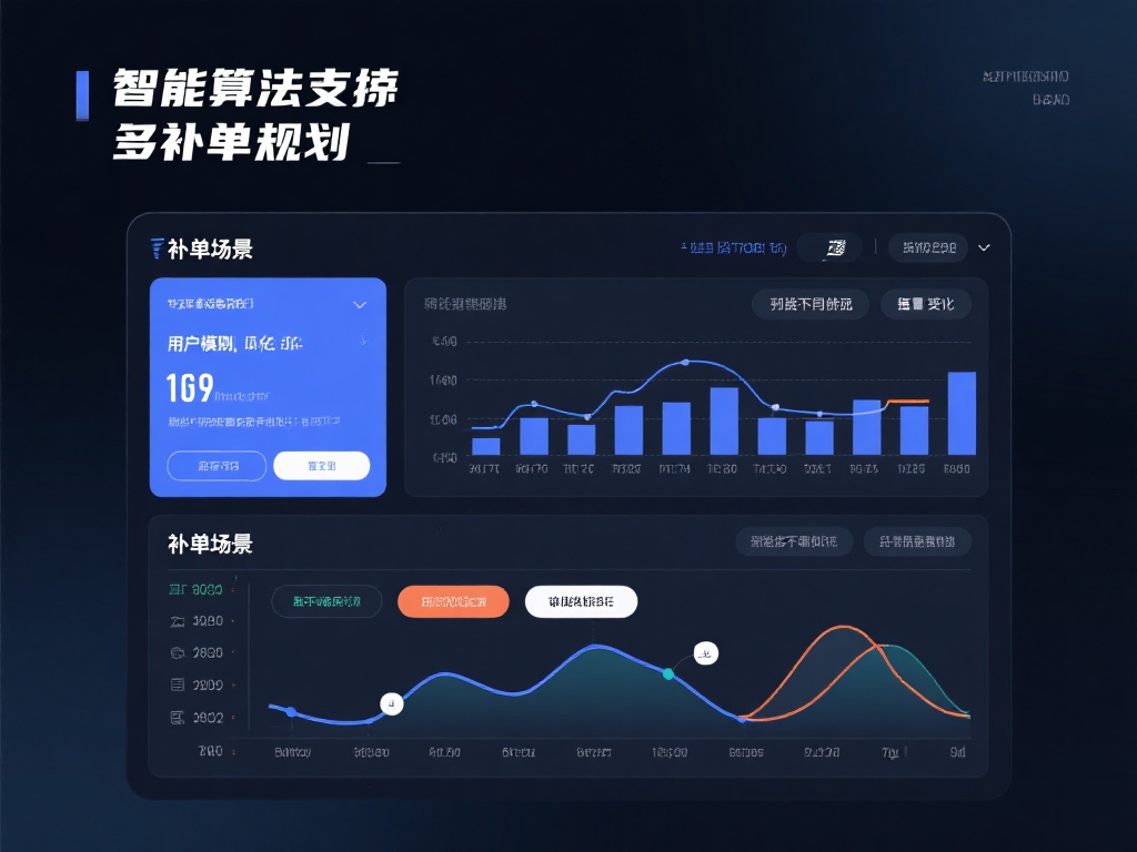 智能算法支持
借助算法规划，用户可以模拟多种补单